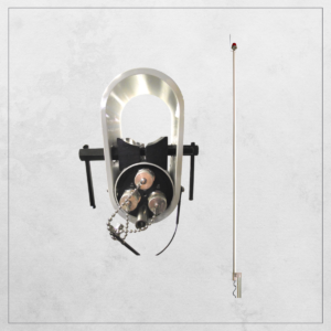 D2296-OL-LED VHF/UHF Omni Directional Antenna With Obstruction Light