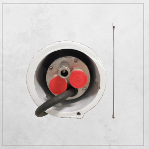 D5072-OL-LED-EU Omni-Directional VHF Antenna with EU-Compliant Obstruction Light