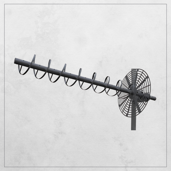 H-084A Fixed UHF Satcom Antenna