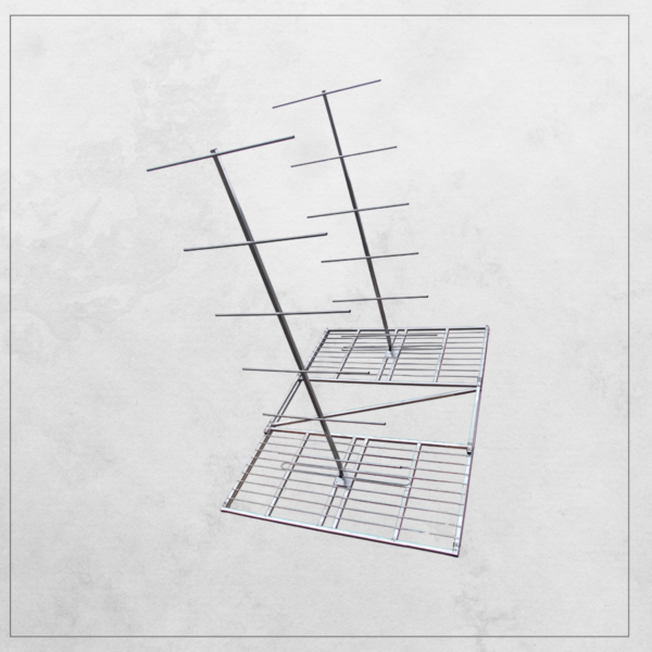 SY42XR-123 Dual Yagi Screen Reflector Antenna (120-126 MHz)
