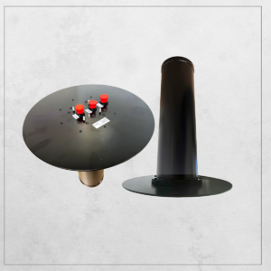 TH0911-2412-5814-NF Tri-Band Helical Antenna (690 MHz-1.0 GHz, 2.4-2.5 GHz, 5.7-5.85 GHz)